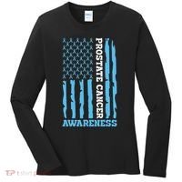 USA Flag Prostate Cancer Awareness Women's Long Sleeve Shirt thumb 0