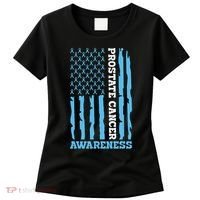 USA Flag Prostate Cancer Awareness Women's T-Shirt thumb 0