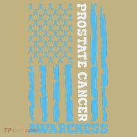 USA Flag Prostate Cancer Awareness Long Sleeve Shirt thumb 2