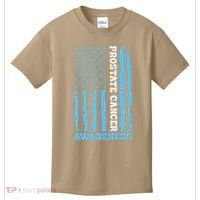 USA Flag Prostate Cancer Awareness Kids T-Shirt thumb 0