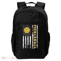 US Flag Pickleball Player Paddleball Lover Backpack thumb 0