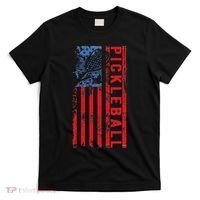 Us Flag Pickleball American Pickleball Player T-Shirt thumb 0