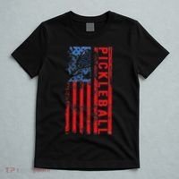 Us Flag Pickleball American Pickleball Player T-Shirt thumb 5