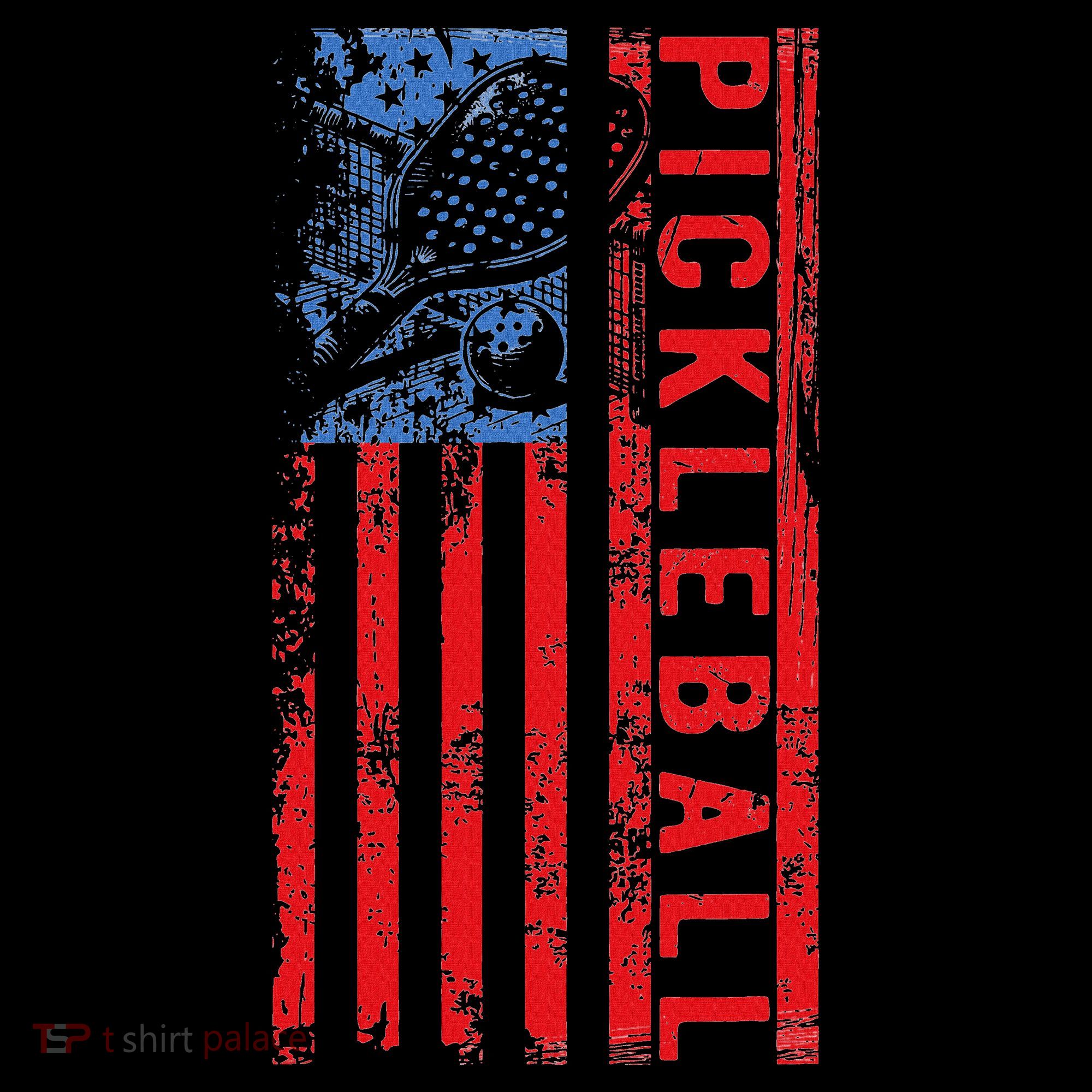 Us Flag Pickleball American Pickleball Player Women's Hoodie