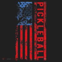 Us Flag Pickleball American Pickleball Player Hat thumb 2