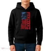 Us Flag Pickleball American Pickleball Player Kids Hoodie thumb 4
