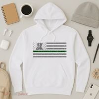 US Flag Patriotic Army Boots Hoodie thumb 3