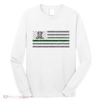 US Flag Patriotic Army Boots Long Sleeve Shirt thumb 0