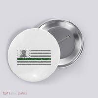 US Flag Patriotic Army Boots Button thumb 0