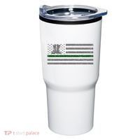 US Flag Patriotic Army Boots Tumbler thumb 0