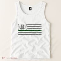 US Flag Patriotic Army Boots Tank Top thumb 2