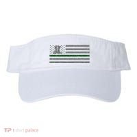 US Flag Patriotic Army Boots Visor thumb 0