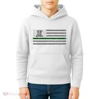 US Flag Patriotic Army Boots Kids Hoodie thumb 4
