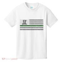 US Flag Patriotic Army Boots Kids T-Shirt thumb 0
