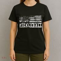 Us Flag Pickleball American Pickleball Player T-Shirt thumb 4