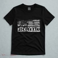 Us Flag Pickleball American Pickleball Player T-Shirt thumb 5