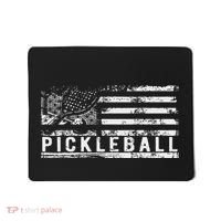 Us Flag Pickleball American Pickleball Player Mousepad thumb 0