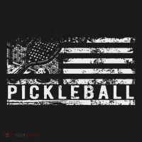 Us Flag Pickleball American Pickleball Player Mousepad thumb 1