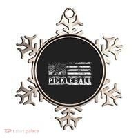 Us Flag Pickleball American Pickleball Player Ornament thumb 0