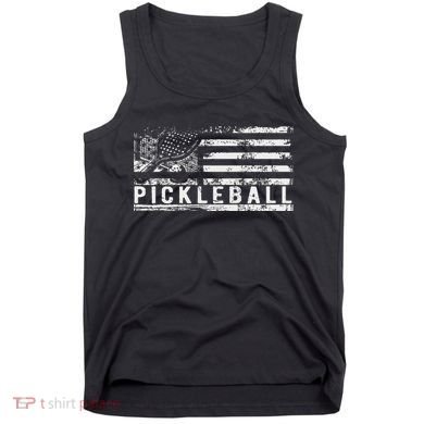 Us Flag Pickleball American Pickleball Player Tank Top