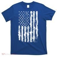 Usa Flag Patriotic 4th Of July Tattered American Flag Gift T-Shirt thumb 0