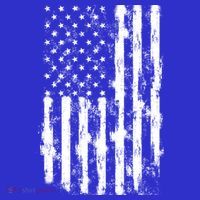 Usa Flag Patriotic 4th Of July Tattered American Flag Gift T-Shirt thumb 7