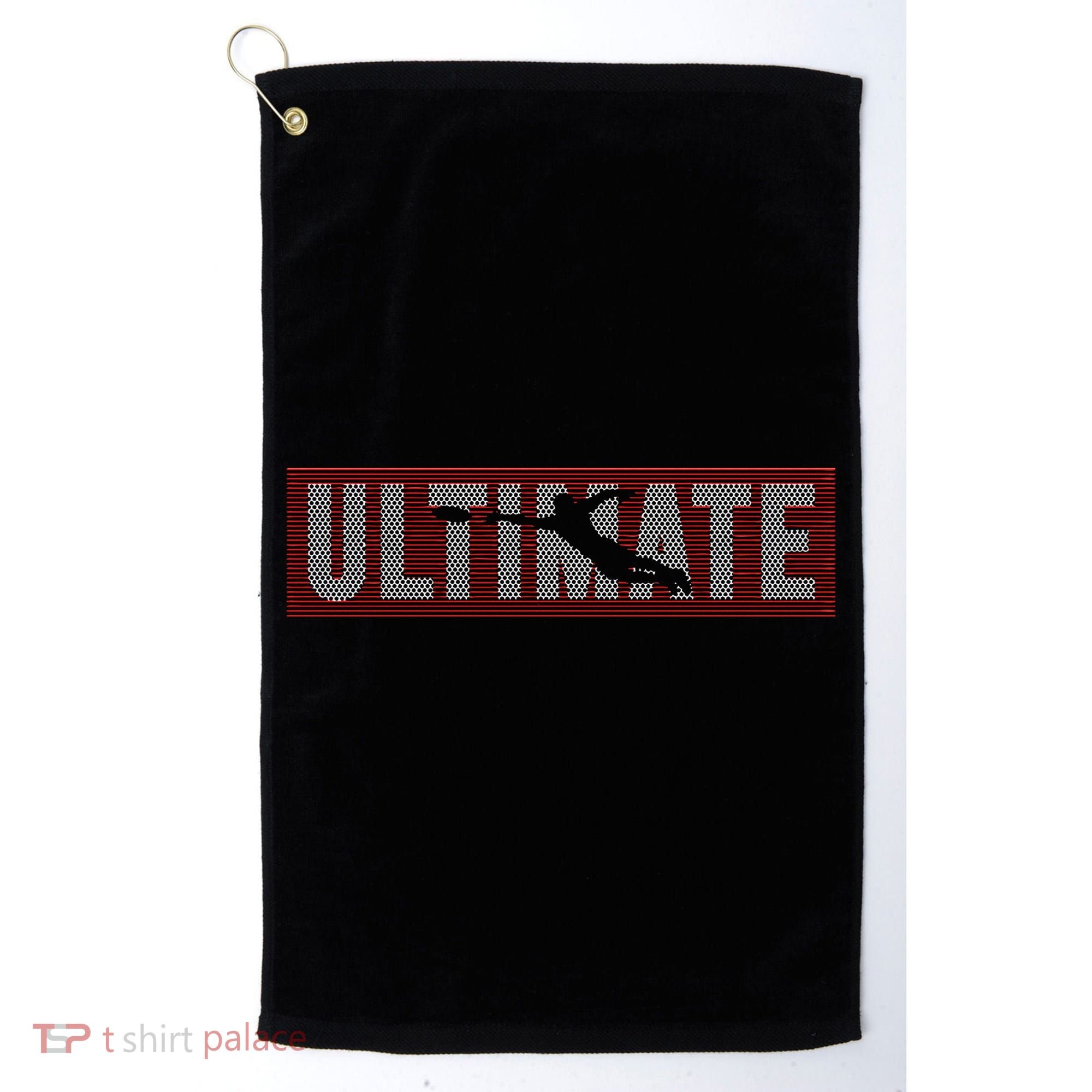Ultimate Frisbee Player Disc Golf Golf Towel