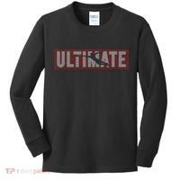 Ultimate Frisbee Player Disc Golf Kids Long Sleeve Shirt thumb 0