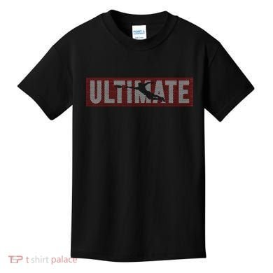 Ultimate Frisbee Player Disc Golf Kids T-Shirt