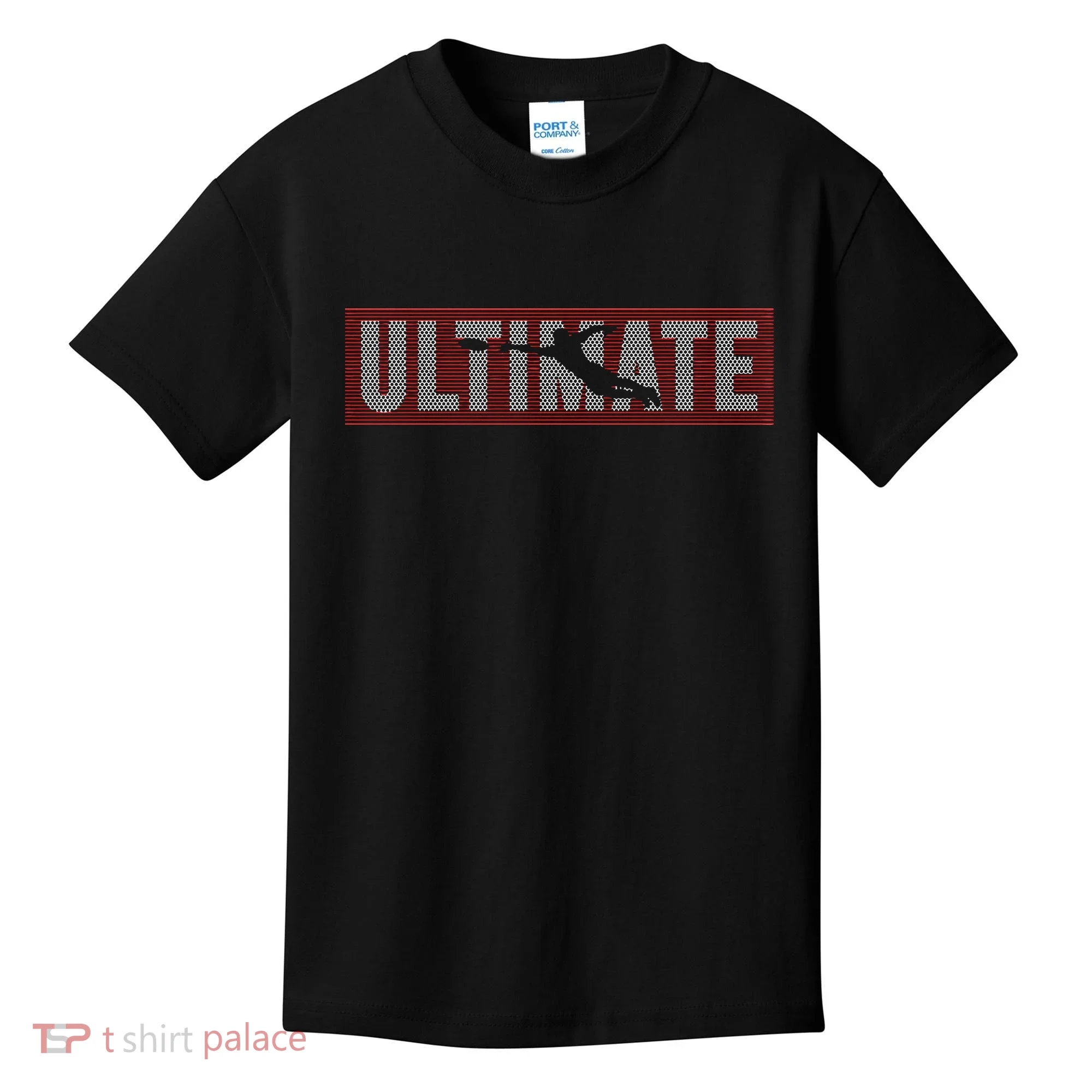 Ultimate Frisbee Player Disc Golf Kids T-Shirt