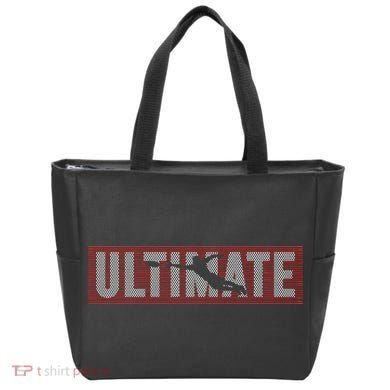 Ultimate Frisbee Player Disc Golf Tote Bag