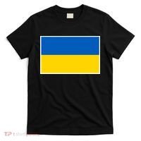 Ukraine Flag Pocket Logo Ukrainian National Colors T-Shirt thumb 0