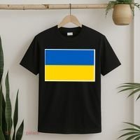 Ukraine Flag Pocket Logo Ukrainian National Colors T-Shirt thumb 2