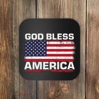 Usa Flag Patriotic God Bless America Coaster thumb 0