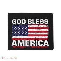 Usa Flag Patriotic God Bless America Mousepad thumb 0