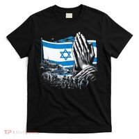 usa flag Pray for Israel T-Shirt thumb 0