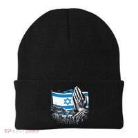 usa flag Pray for Israel Beanie thumb 0