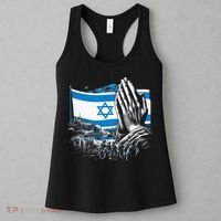 usa flag Pray for Israel Women's Tank Top thumb 3