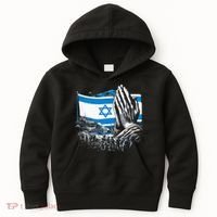 usa flag Pray for Israel Kids Hoodie thumb 0