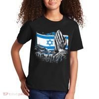 usa flag Pray for Israel Kids T-Shirt thumb 2