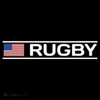 Usa Flag Rugby Women's Hoodie thumb 2