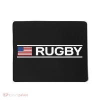 Usa Flag Rugby Mousepad thumb 0