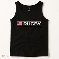 Usa Flag Rugby Tank Top thumb 2