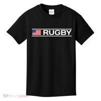 Usa Flag Rugby Kids T-Shirt thumb 0