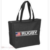 Usa Flag Rugby Tote Bag thumb 2