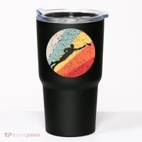 Ultimate Frisbee Retro Distressed Tumbler thumb 0