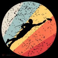 Ultimate Frisbee Retro Distressed Ornament thumb 1