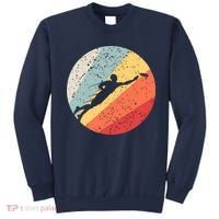Ultimate Frisbee Retro Distressed Sweatshirt thumb 0