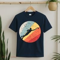Ultimate Frisbee Retro Distressed T-Shirt thumb 2