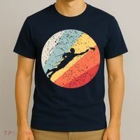 Ultimate Frisbee Retro Distressed T-Shirt thumb 3